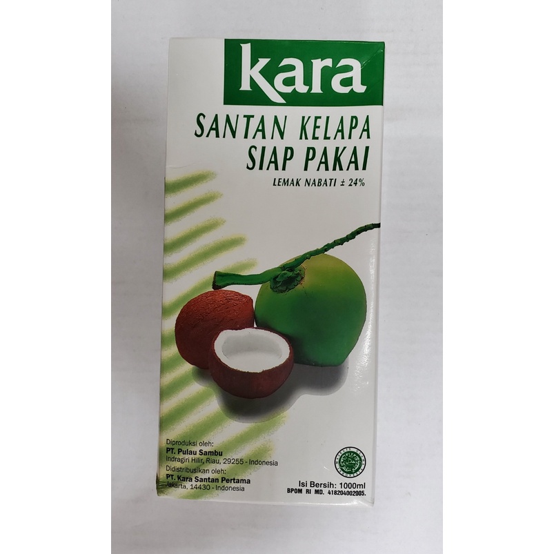 KARA SANTAN CAIR 1000ML 印尼椰漿