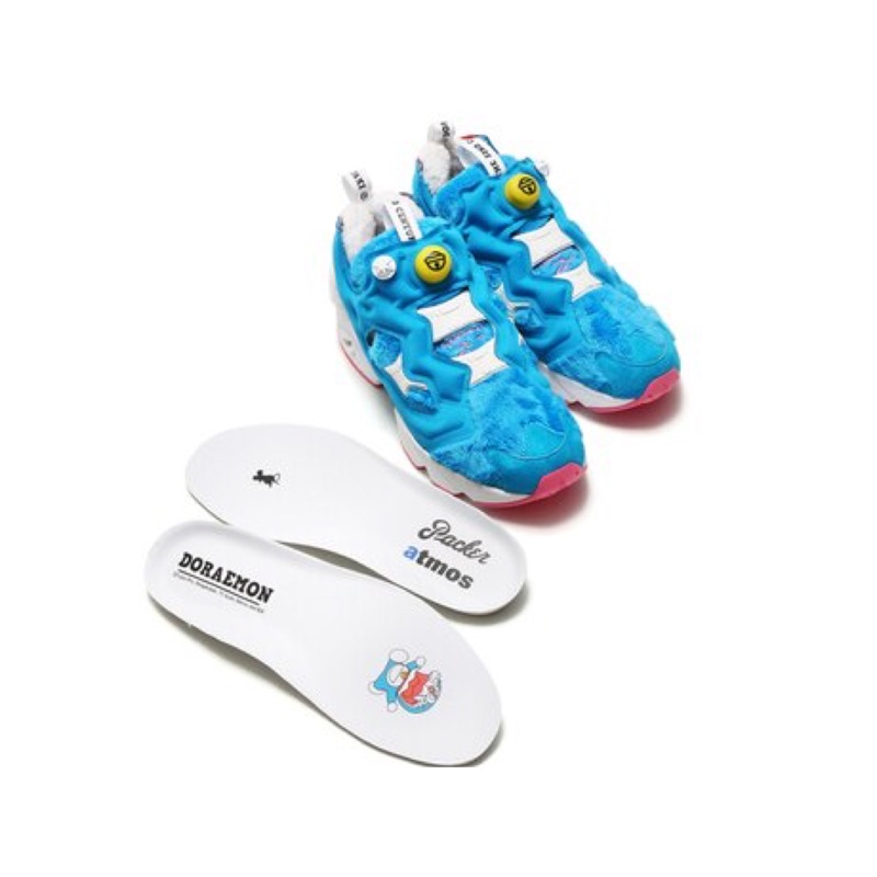 atmos PACKER Reebok INSTA PUMP FURY OG PAD 哆啦A夢 小叮噹