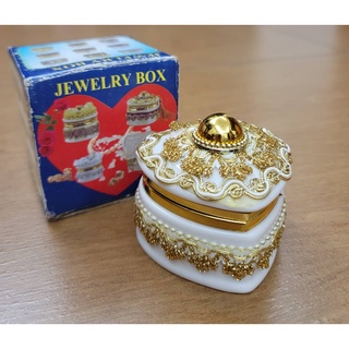 [全新現貨]JEWELRY BOX心型 珠寶首飾 收納盒 收藏裝飾品 華麗 奢華感