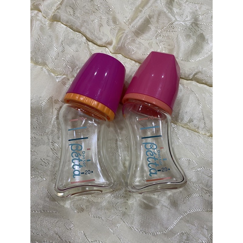 ※※日本Betta玻璃奶瓶70ml*2