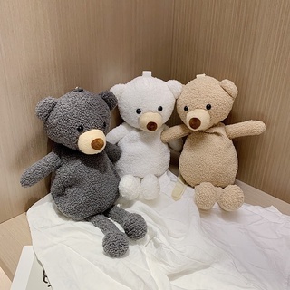 現貨❤️出清斜挎包卡通可愛小熊玩偶 單肩包百搭親子配飾包 兒童零錢包 單肩包可熊熊玩偶兒童外出包