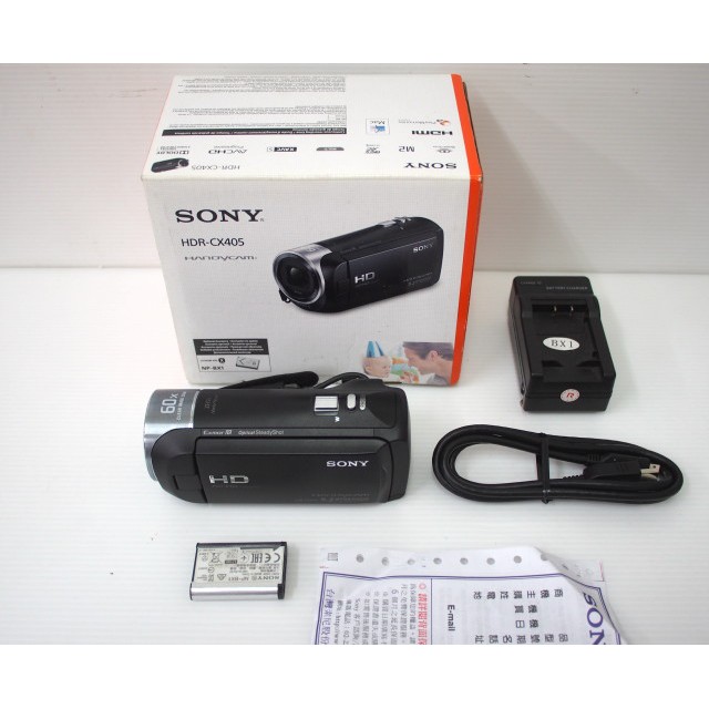 [崴勝3C] 二手 公司貨 Sony HDR-CX405 攝影機 錄影機 繁中介面 縮時攝影 5軸防手震