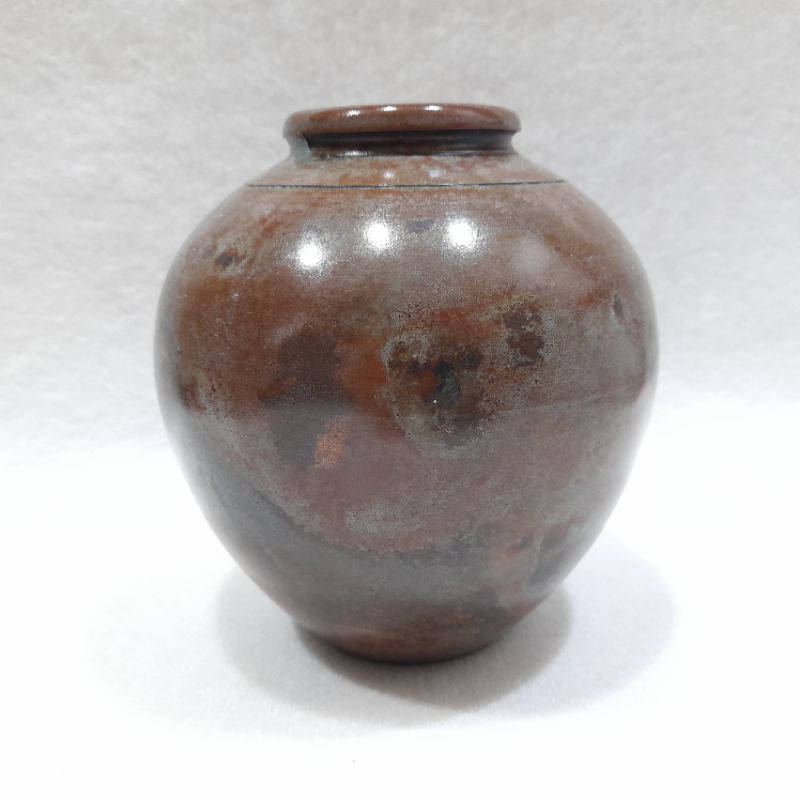 日本 銅花瓶 銅花器 正直