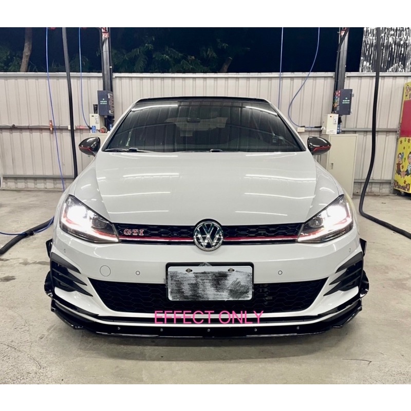 Golf GTI7 GTI下巴GTI7.5 7.5R Rline TSI專用CS前下巴 一體式前下巴  改裝