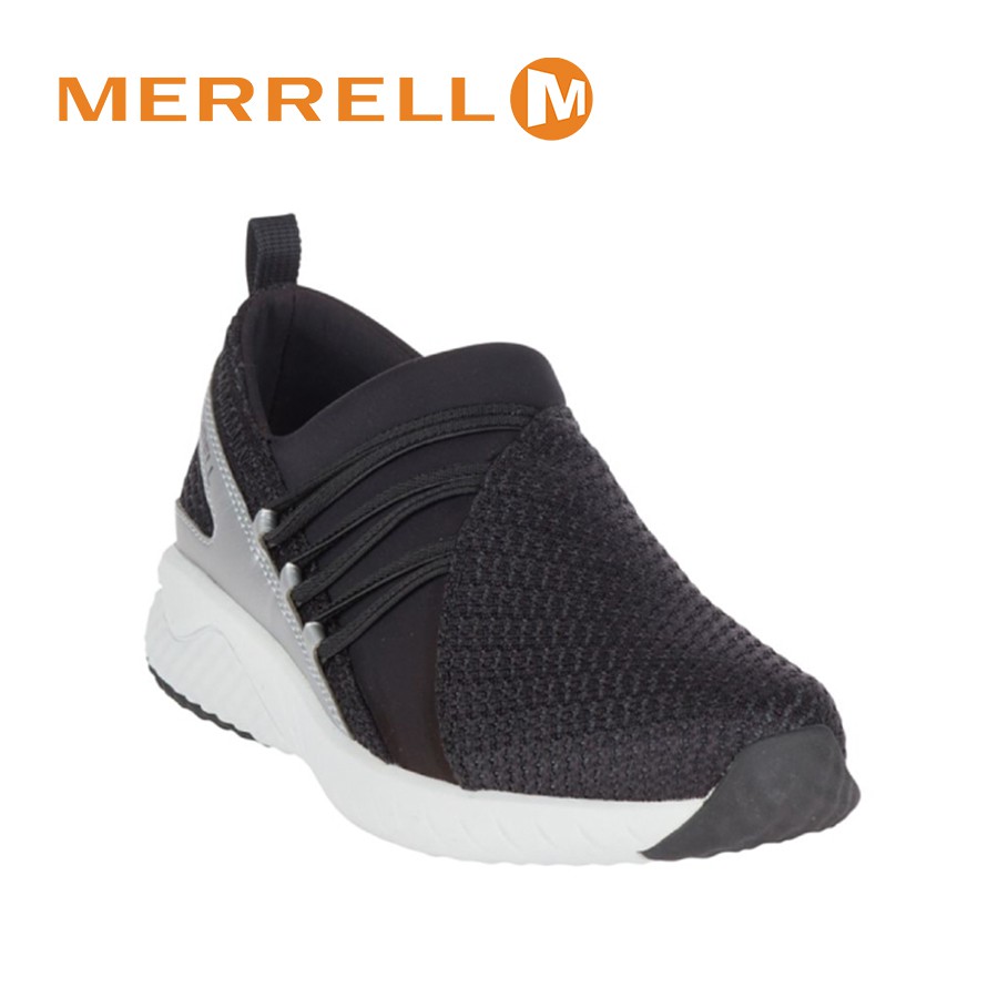 【MERRELL 美國 女款 1SIX8 MOC超輕量休閒鞋《黑》】ML45430/休閒鞋/便鞋/懶人鞋/運動/悠遊山水