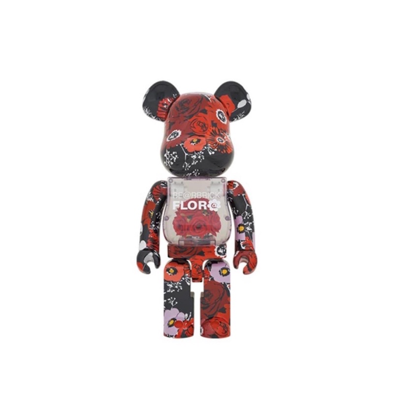 Bearbrick Be@rbrick Flor@ 千秋 玫瑰 400% 全新未拆