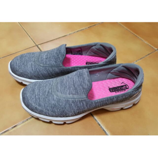 Skechers go work3 灰色24號
