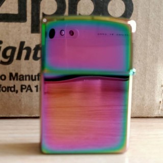 【現貨】美國 Zippo 打火機 正品 光譜幻彩鏡面拋光 (型號151)