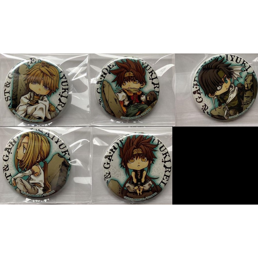 最遊記 ホロ缶バッジ セガ 最遊記外伝 セガ ホログラム缶バッジ