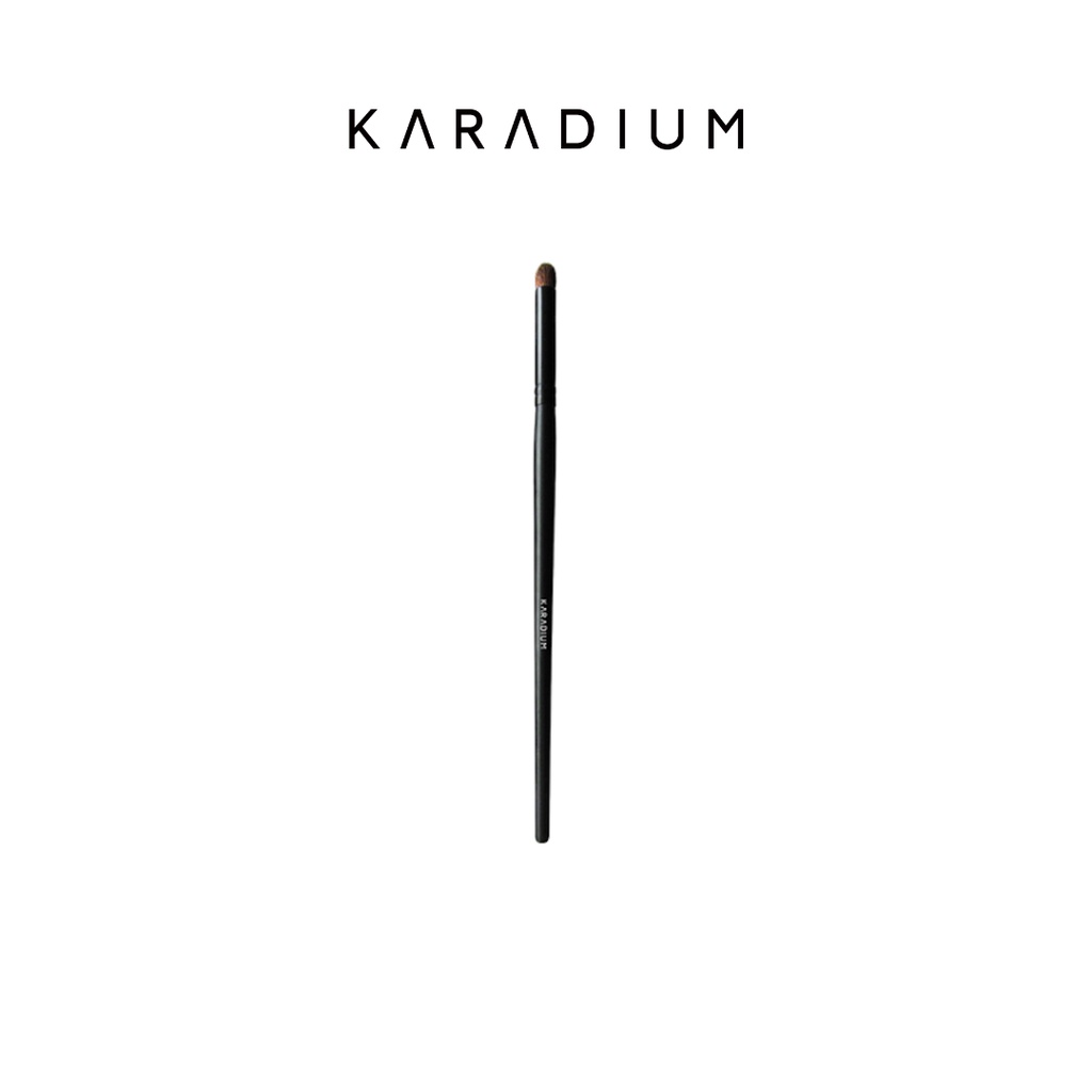 KARADIUM 專業眼影刷2 韓國官方美妝工具 U型彈性刷毛小刷頭柔軟滑順眼影馬毛刷耐用好上色不刺激