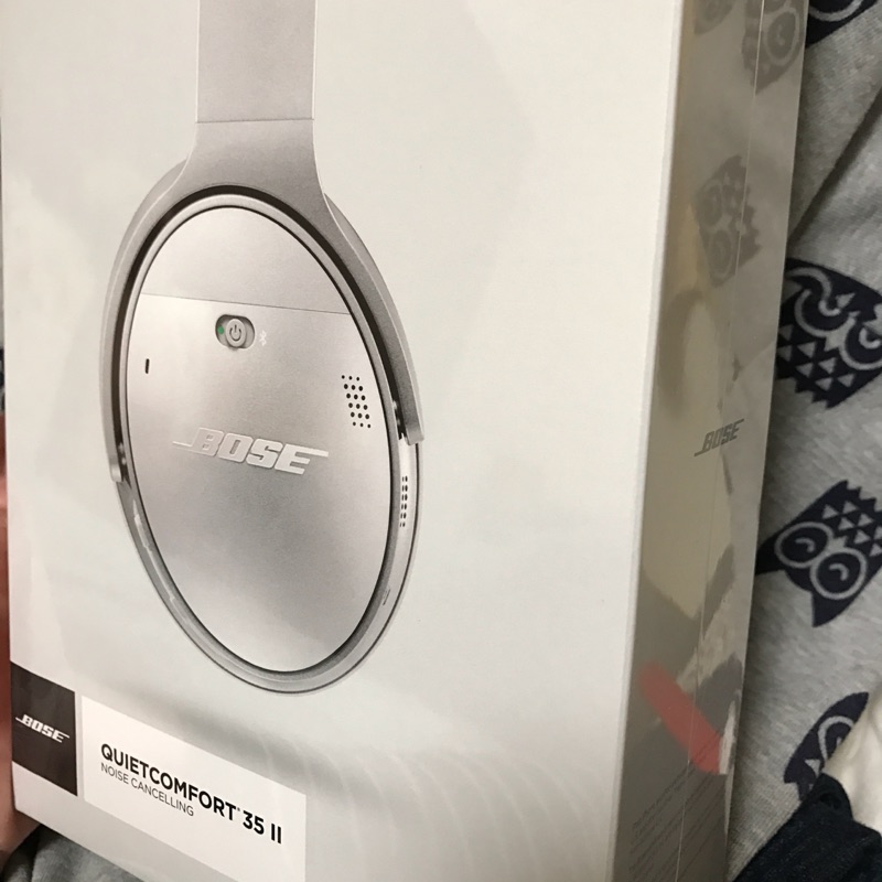 現貨全新盒裝 BOSE QC35 II 二代 藍芽降噪 含全球保固1年 黑色銀色各一台