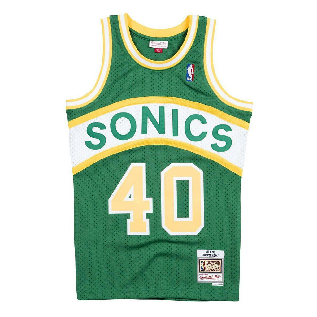 NBA 球迷版球衣 Shawn Kemp 1994-95 Road 超音速 綠