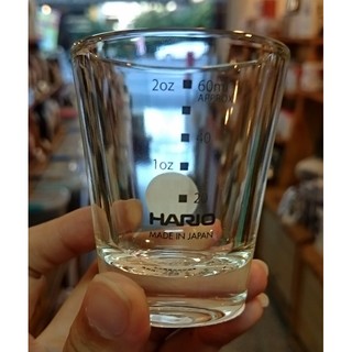 HARIO 玻璃盎司杯濃縮咖啡杯 80ml 140ml SGS-80B SGS-140B 耐熱玻璃 黑刻度 量杯 無盒裝