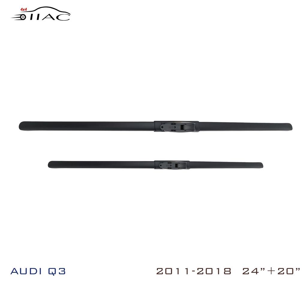 【IIAC車業】 Audi Q3 軟骨雨刷 台灣現貨