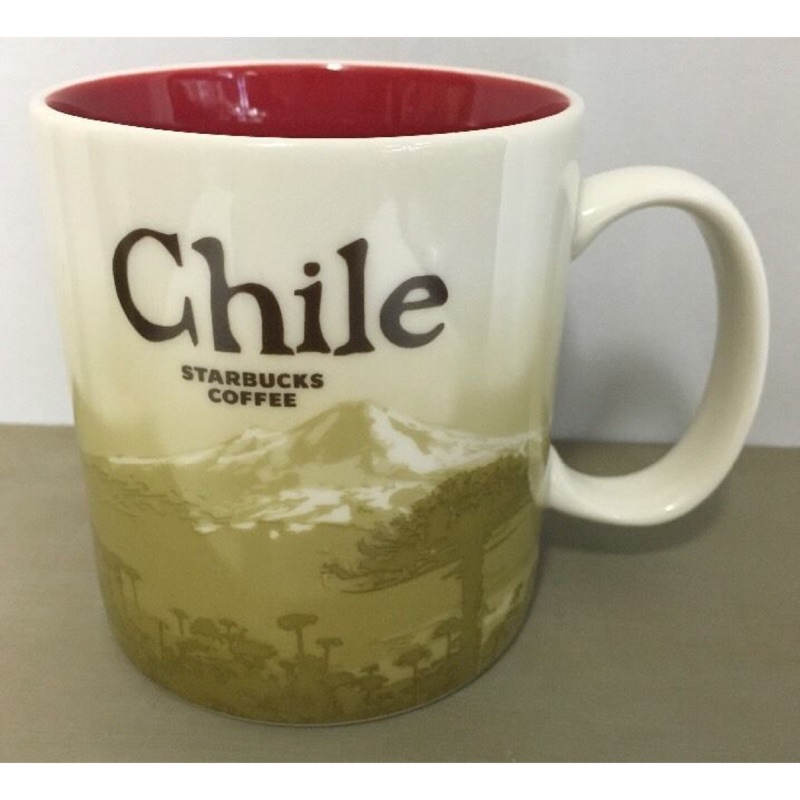 智利🇨🇱星巴克Chile城市杯 城市馬克杯 咖啡杯 水杯子 Starbucks