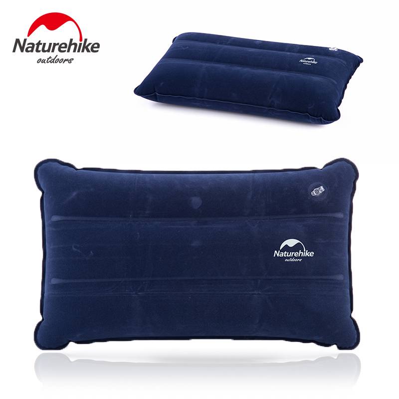 Naturehike NH 充氣枕 戶外便攜式 植絨充氣枕 / 登山露營枕 / 辦公室靠枕 / 出國旅行枕