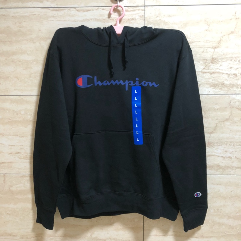 Champion 刷毛帽T  男  LOGO款  好市多