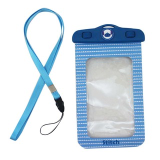 卡漫城 - Stitch 史迪奇 5.5吋以內 手機套 ㊣版 附掛繩 手機 防水袋 潛水袋 戲水必備 防水套