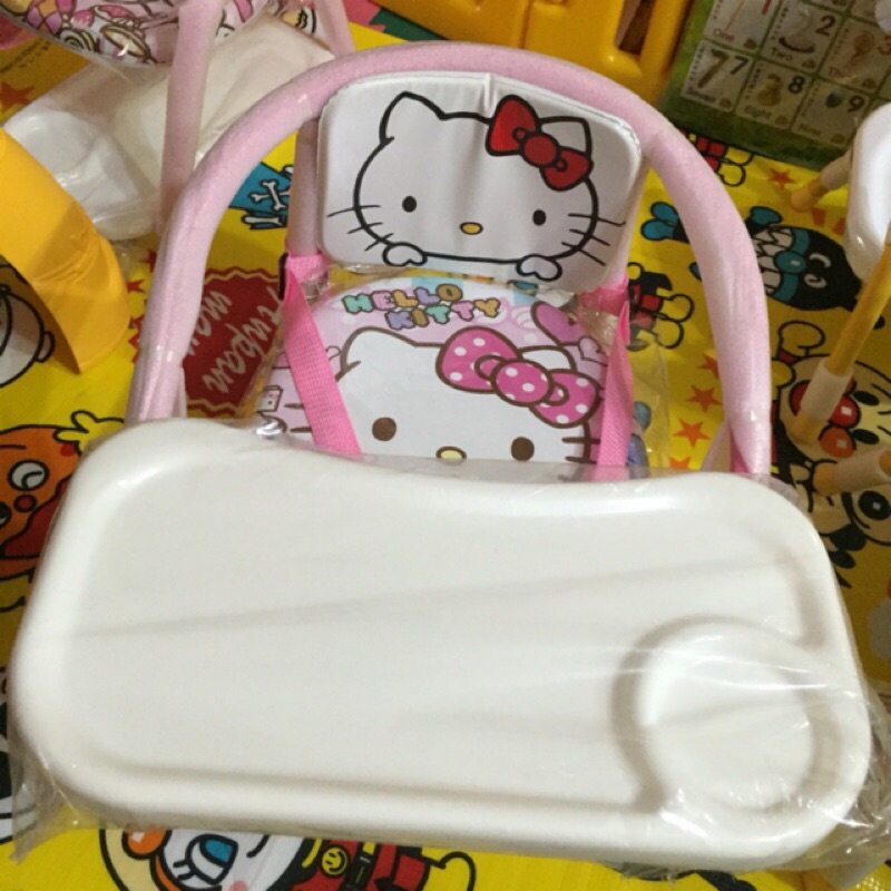 Hello Kitty叫叫椅加餐盤