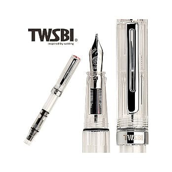 TWSBI 三文堂 ECO 透明 鋼筆 活塞上墨 透明鋼筆