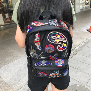 MSGM 立體串珠限量後背包