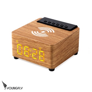 【耀飛Youngfly】 小精靈無線充木質藍芽音箱 YF-SP13