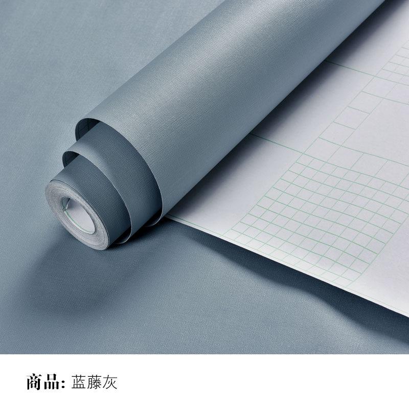 有家裝飾 60cm寬 100cm 自粘馬卡龍壁紙貼紙牆紙自粘臥室溫馨壁紙防水pvc純色素色宿舍寢室牆貼紙北歐風 蝦皮購物