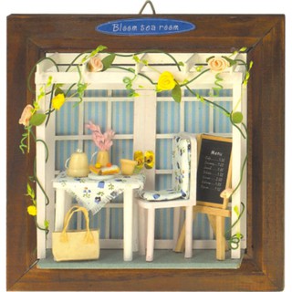 溫馨小屋&店鋪系列629-18玫瑰園 DIY小屋 娃娃屋 袖珍屋