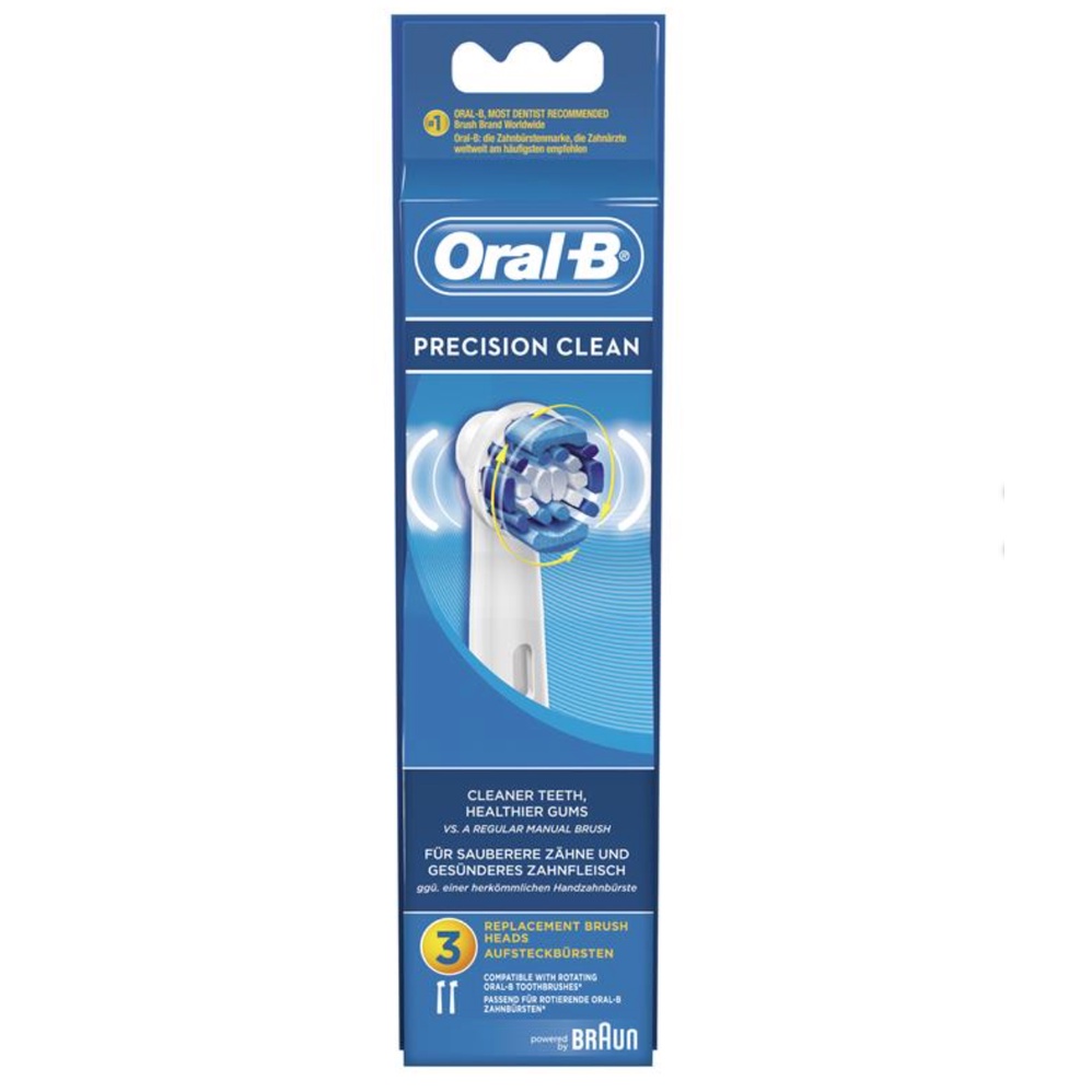 Oral B - Braun EB20標準柔軟刷頭 3支
