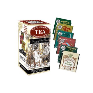 【即享萌茶】MlesnA WINTER COLLECTION曼斯納冬季選集綜合茶包(內有6款茶)30茶包/盒促銷中