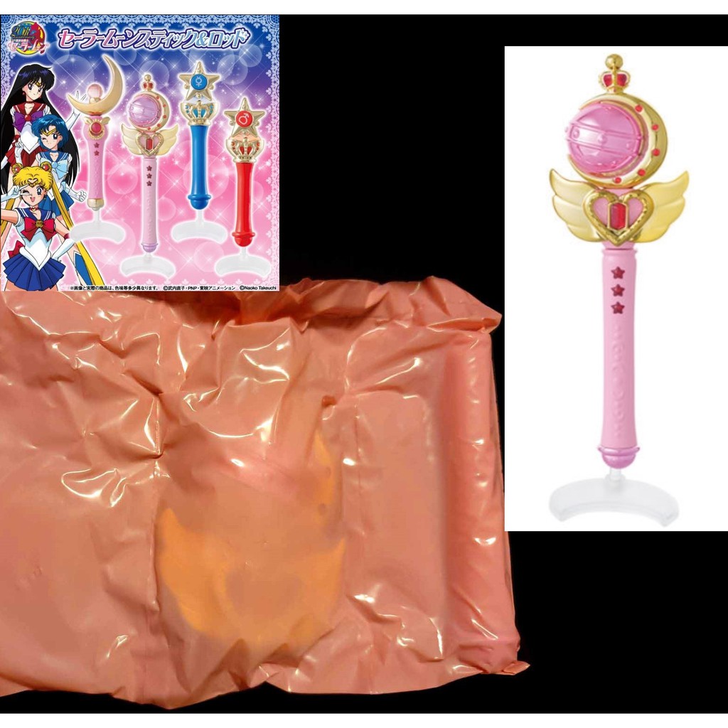 女王新月權杖 SAILOR MOON 美少女戰士 R 變身棒 扭蛋 2014 第一彈 　富貴玩具店