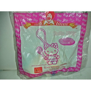 aaS1皮1商.全新未拆封2000年麥當勞發行Hello Kitty凱蒂貓歡樂日記~網球篇-距今已有18年歷史!