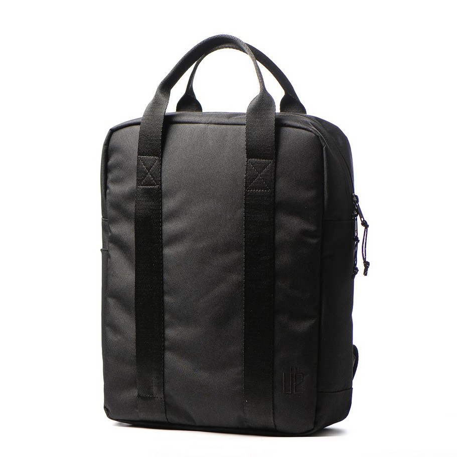 U2 Bags 2WAY極簡黑-兩用式後背包 旅行背包 YKK拉鍊 大容量 防水表層 S.Y.E MIT台灣製