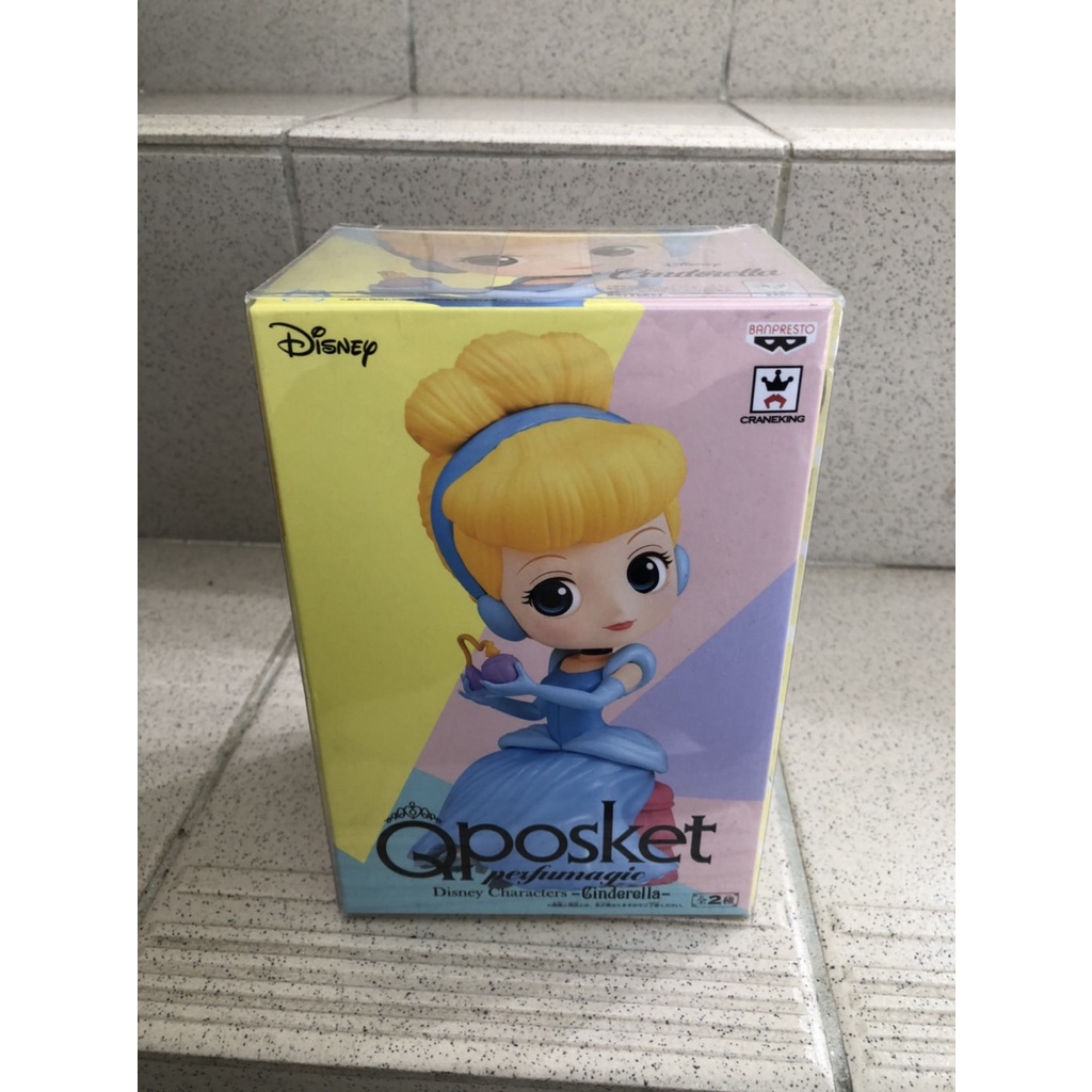 日版 景品  Qposket 迪士尼 灰姑娘 香水系列 仙度瑞拉 A款