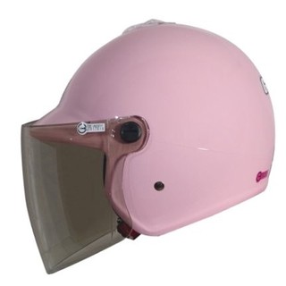 [小齊安全帽] gp5 007素色安全帽(中童) 粉紅色 兒童安全帽 小學生適用