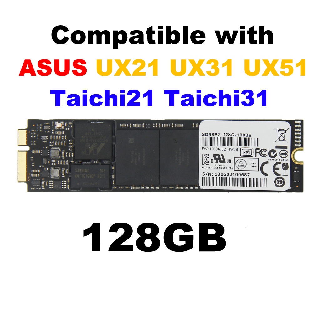 限時促銷 全新 128G 256G 固態硬碟 XM11 V2 華碩 Zenbook UX21A UX31A UX31E