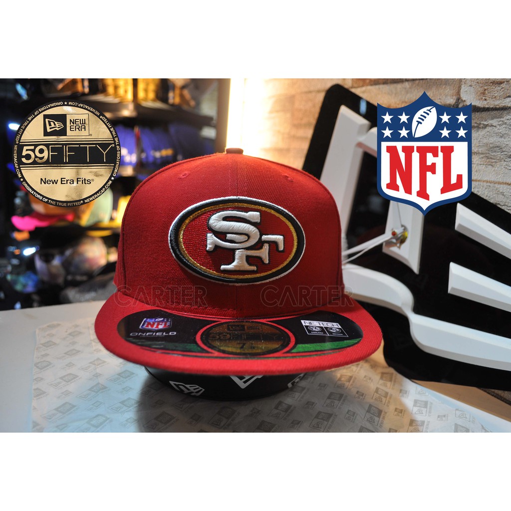 New Era NFL SF 49ers Jarryd Hayne 5950 美式足球舊金山巨人隊38號紀念球員全封帽