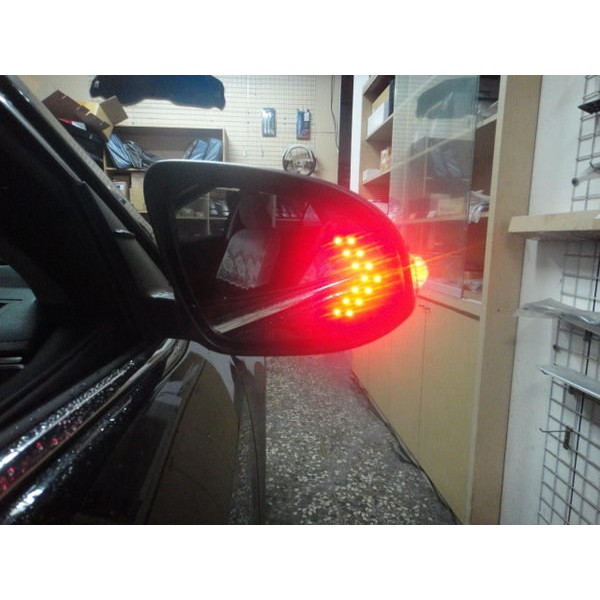明耀汽車~豐田2014~2019 ALTIS 11代/11.5代 專用鍍鉻雙箭頭LED方向燈後視鏡片(專用卡榫式)