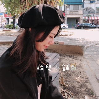 「拉兒小舖」台灣現貨 韓版 加絨貝雷帽 麂皮貝蕾帽 森林系小畫家帽