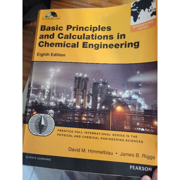 Basic Principles and Calculations in Chemical Engineering