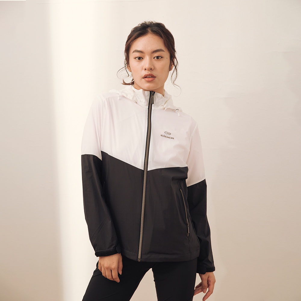 【零碼:XL】法國【EIDER】女排汗透氣輕薄連帽外套 / 9EIV2909