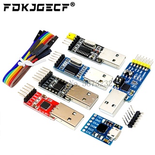 CP2102 Micro USB 2.0 轉 UART TTL 5PIN 連接器模組序列轉換器 STC 替換 FT232