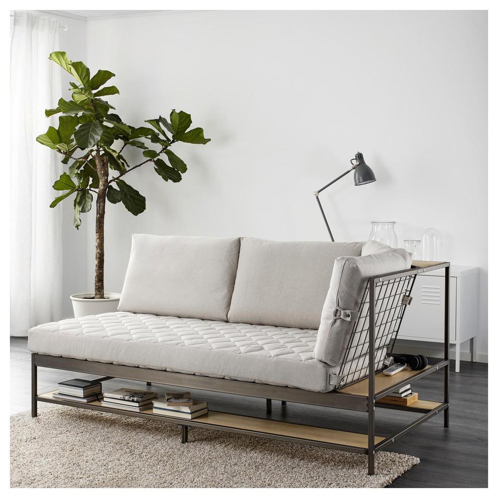 絕版品/北歐工業LOFT風格經典IKEA宜家EKEBOL坐臥兩用沙發附坐墊/二手八成新/特$14800