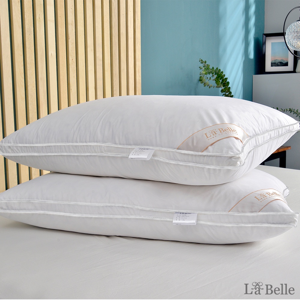 La Belle 立體車邊 羽毛枕 75x45cm 格蕾寢飾 法國 天然水鳥 枕頭