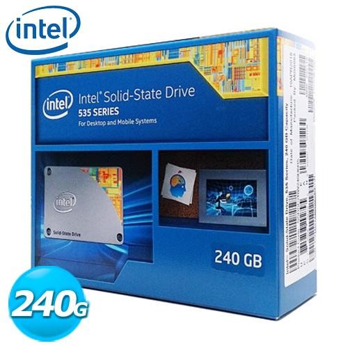 intel 240g 535系列固態硬碟(原廠彩盒包裝)