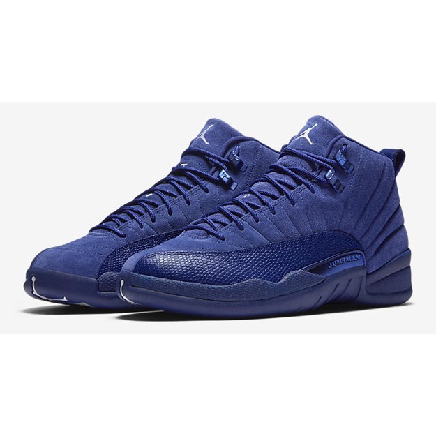royal blue and black jordan 12