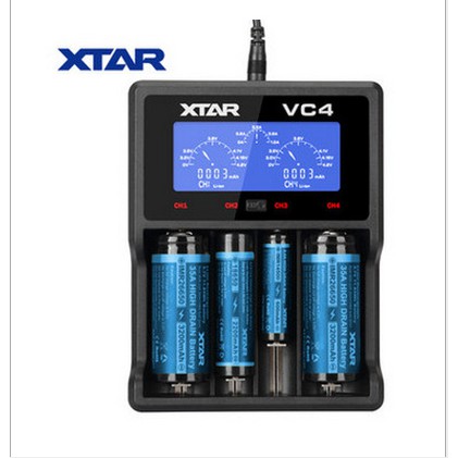 【現貨免運】18650充電器強光手電鋰電池USB充電器測電池容量XTAR愛克斯達