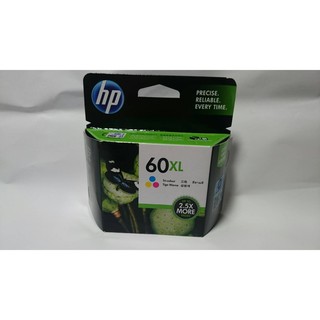 HP-CC644WA (60XL) 彩色 高容 原廠墨水匣