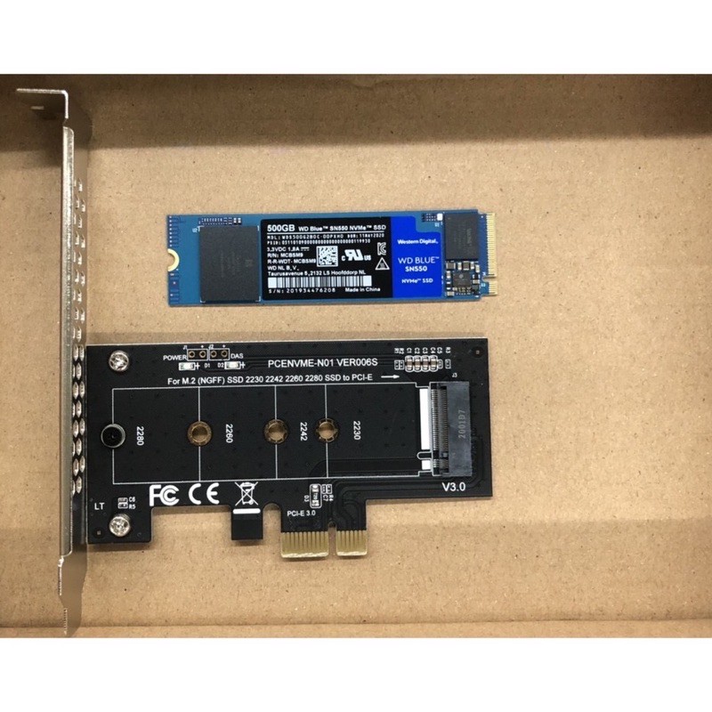 M.2 SSD NVMe轉 PCI-E x1 卡 PCIE x1 轉 M.2 SSD 2280 適用