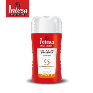 【intesa 英德仕】古龍香氛-洗髮沐浴凝膠 250ml (VitaCell/活膚/敏感肌專用)